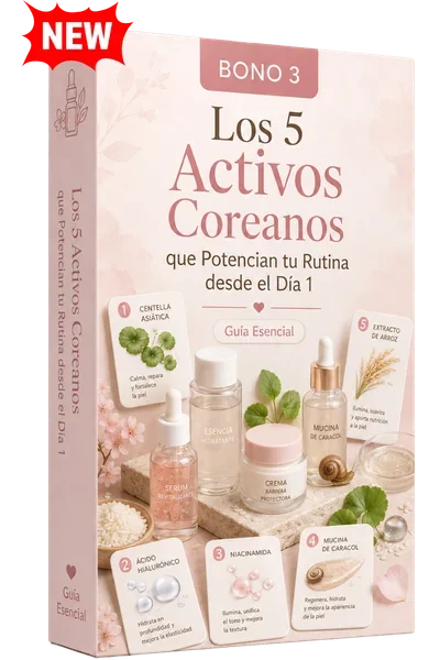 Mockup de la guía esencial Los 5 Activos Coreanos