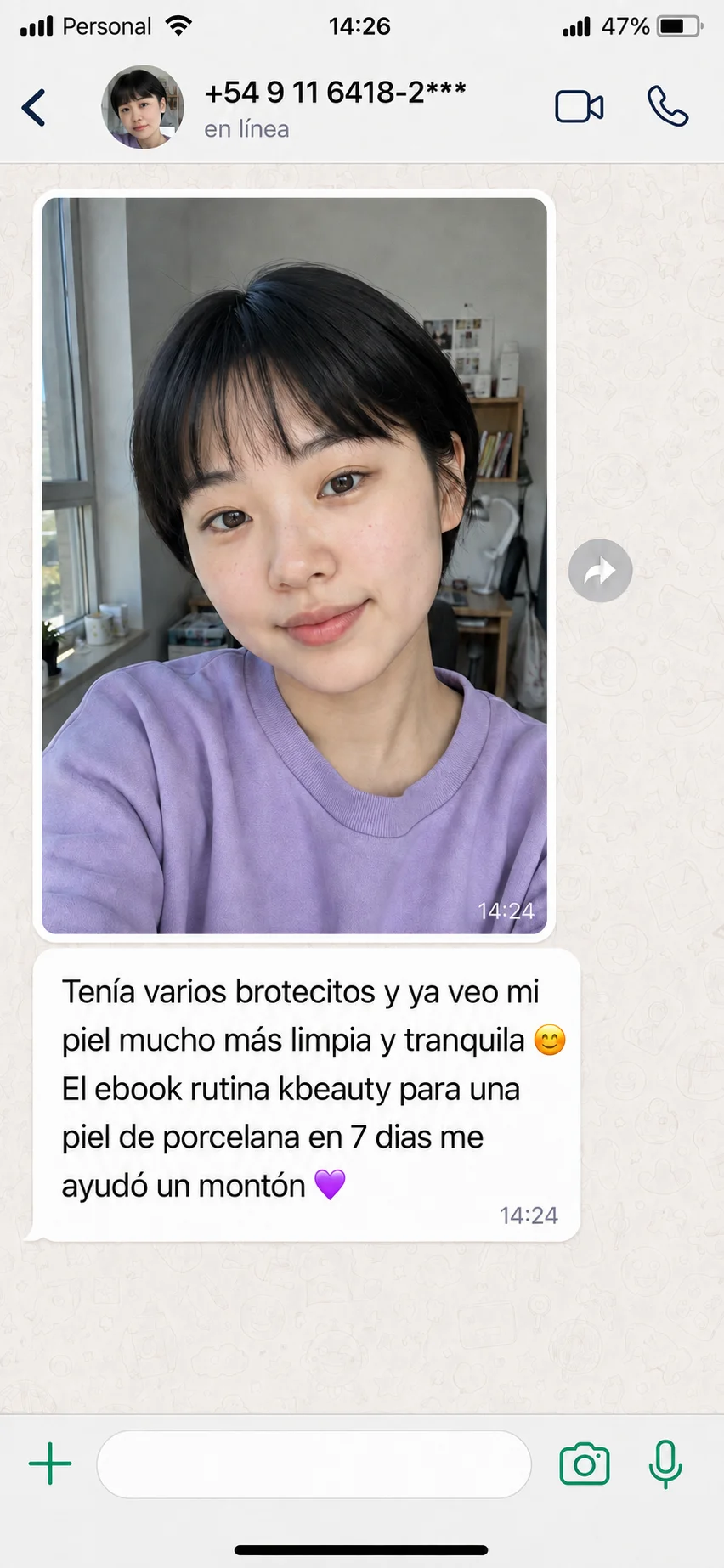 Testimonio de una lectora de la Rutina K-Beauty 2